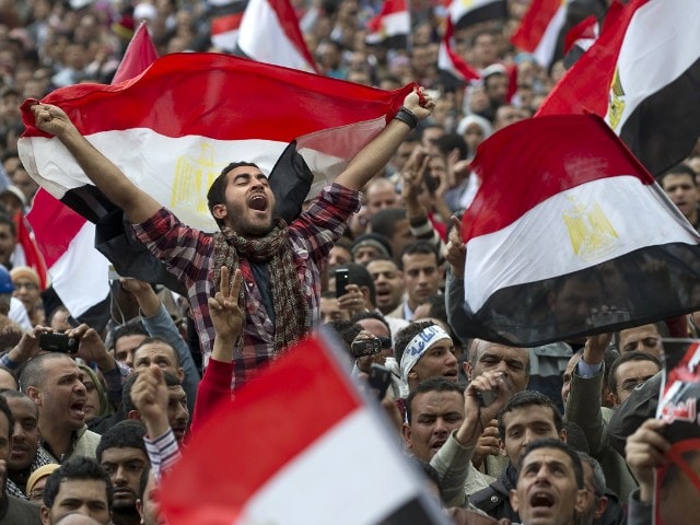 Фото протесты в центре Каира