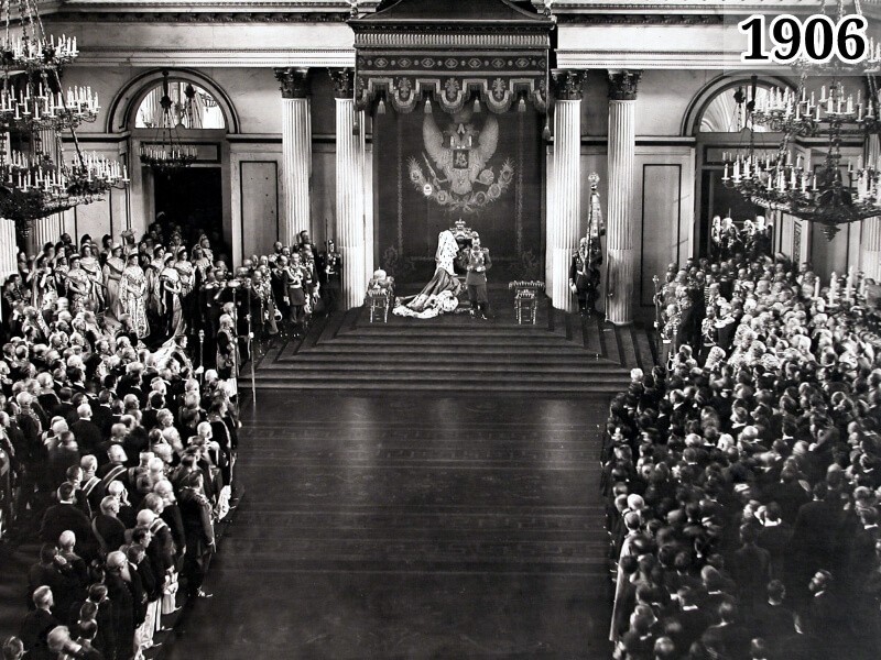Фотография начало работы Государственной думы I созыва 1906 год