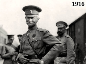 Фото генерал А.А. Брусилов - командующий Юго-Западным фронтом