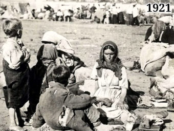 Фото крестьянская семья во время голода 1921 года