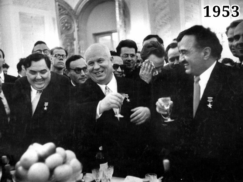 Фото Никита Хрущёв Первый секретарь ЦК КПСС