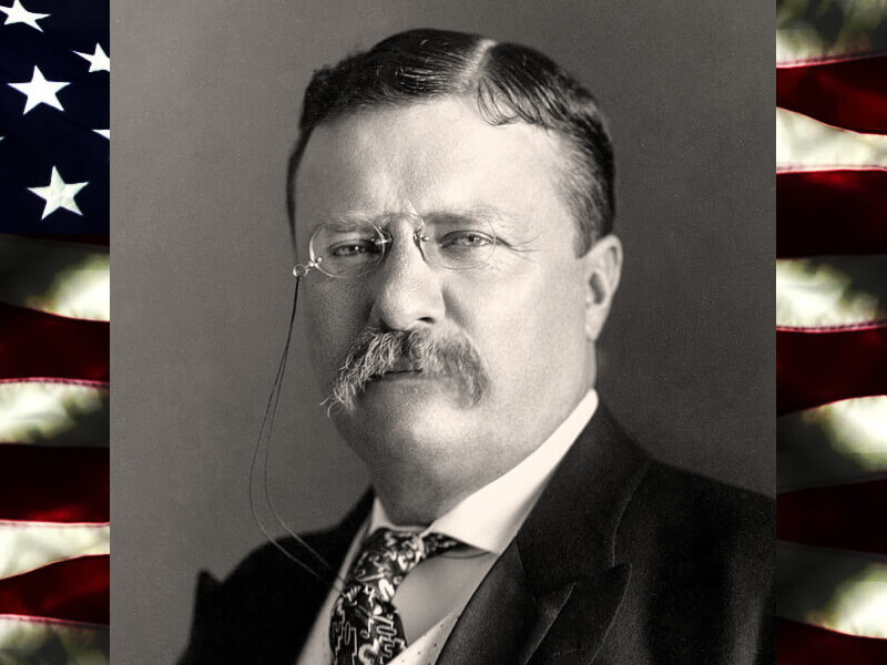 Фото 26-й президент США Теодор Рузвельт