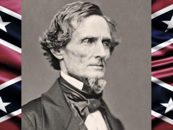 Фото президент Конфедеративных Штатов Америки Джефферсон Финис Дэвис, 1861-1865 гг.