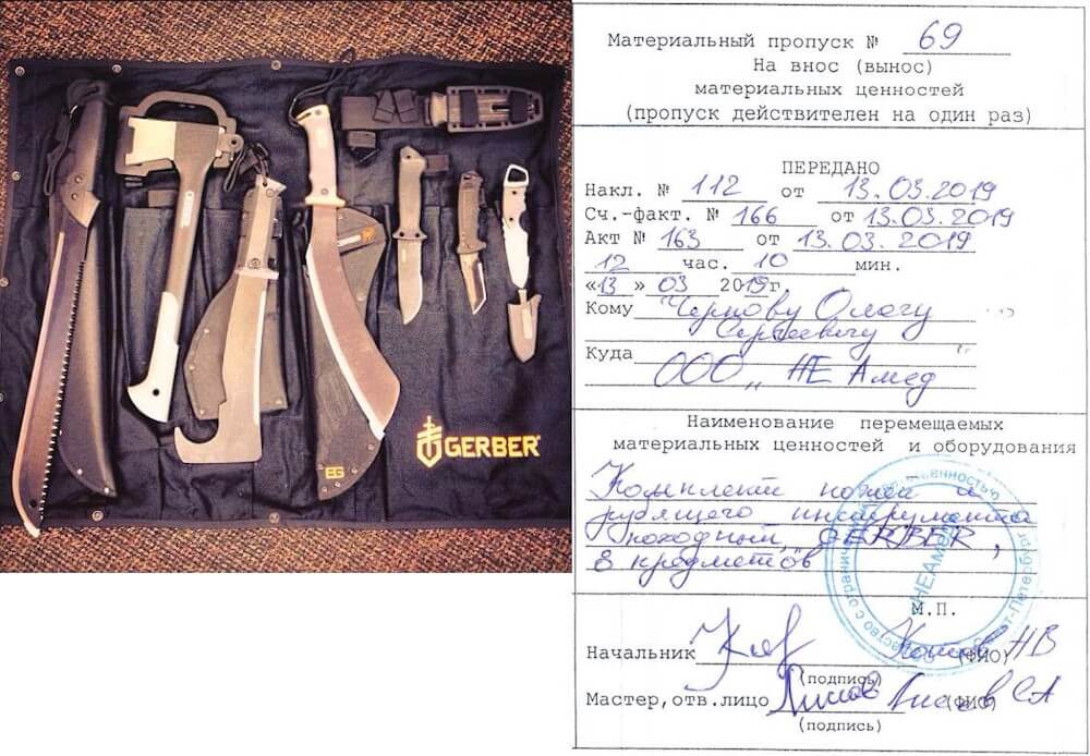 Практическая задача 10.2. Категория 5, досмотр